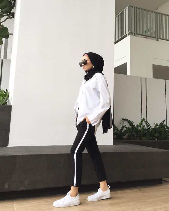Fashion Hijab Kekinian Sporty Chic