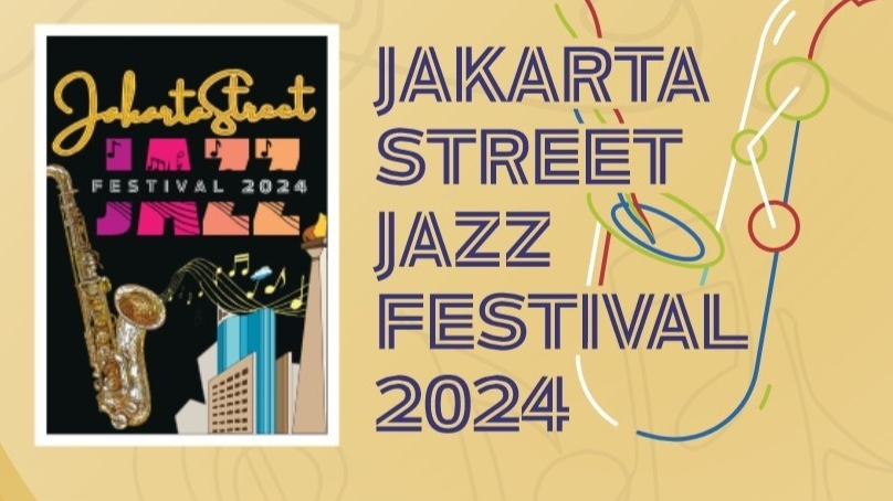 Poster Jakarta Street Jazz Festival 2024