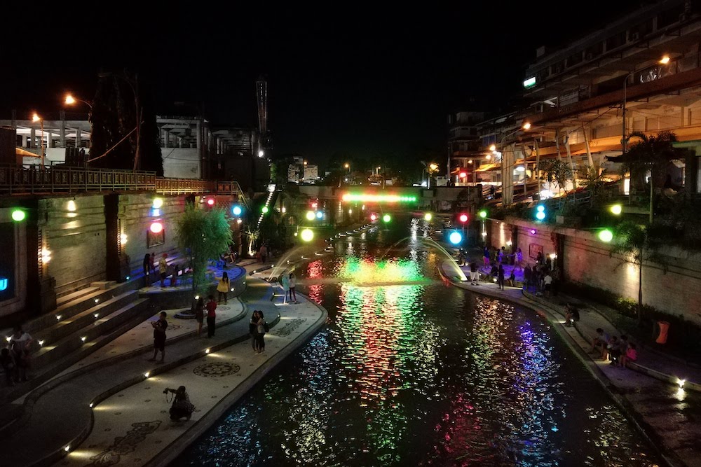 Tukad Badung Di Malam Hari